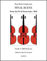 Swan Lake - Final Scene Orchestra sheet music cover
